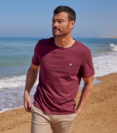 Colote – Men's Classic Bordeaux T-Shirt