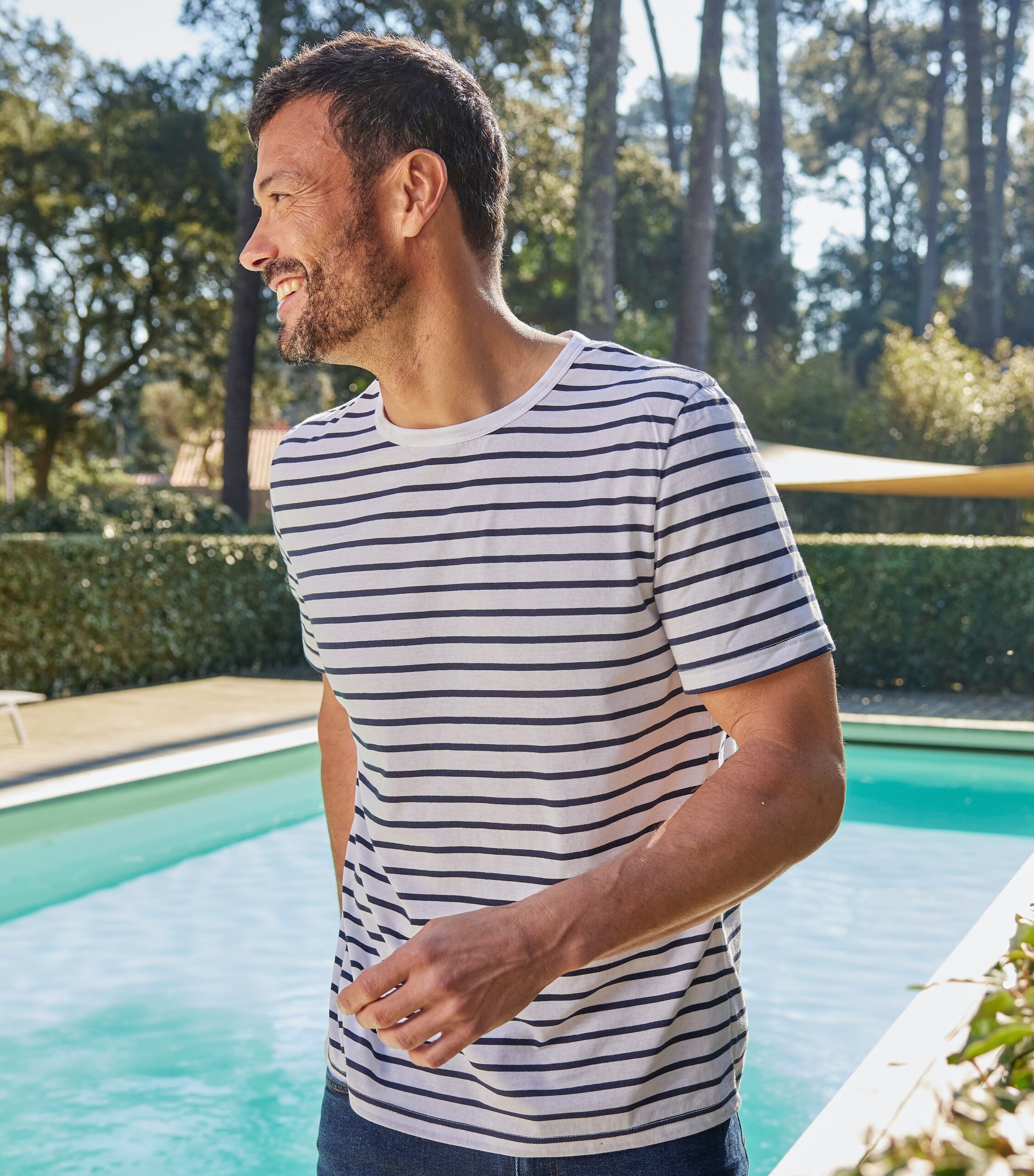 Colote – Men's Striped Marinière T-Shirt - Image 2